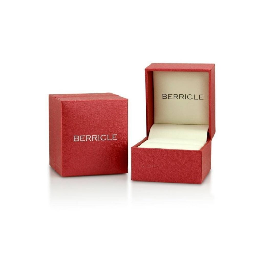 New with case Berricle Sterling silver band, 925 sz 7 - Picture 2 of 5